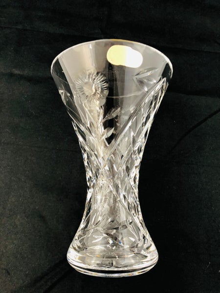 Julia - Genuine Hand Cut Crystal Vase (20621)63617762866819113