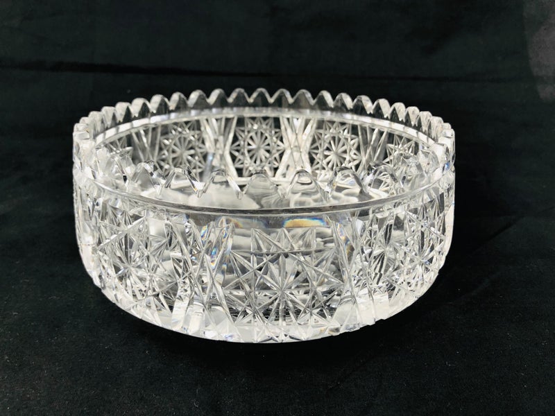 Heavy Brilliant Cut Fruit Bowl (20609)629916631023391118