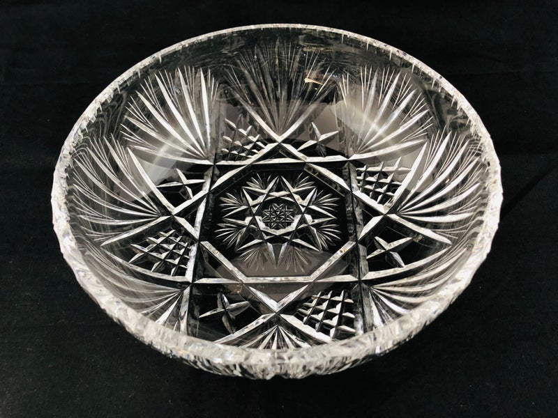Elegant Crystal Cut Bowl (20612)63617763608322111