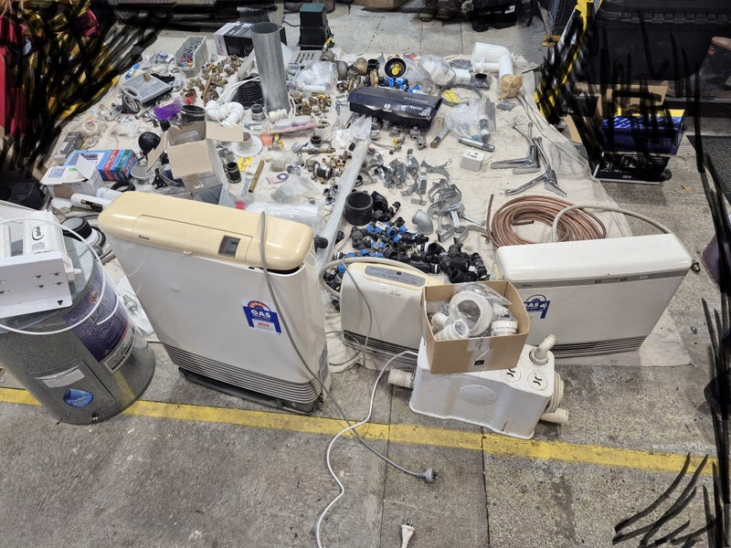 Garage Clearance – Gas Heaters & Plumbing Parts – $1 Reserve! Carousel 1