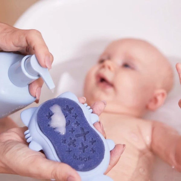 B.BOX BABY BATH BRUSH REPLACEMENT SPONGE 2 PK Carousel 3