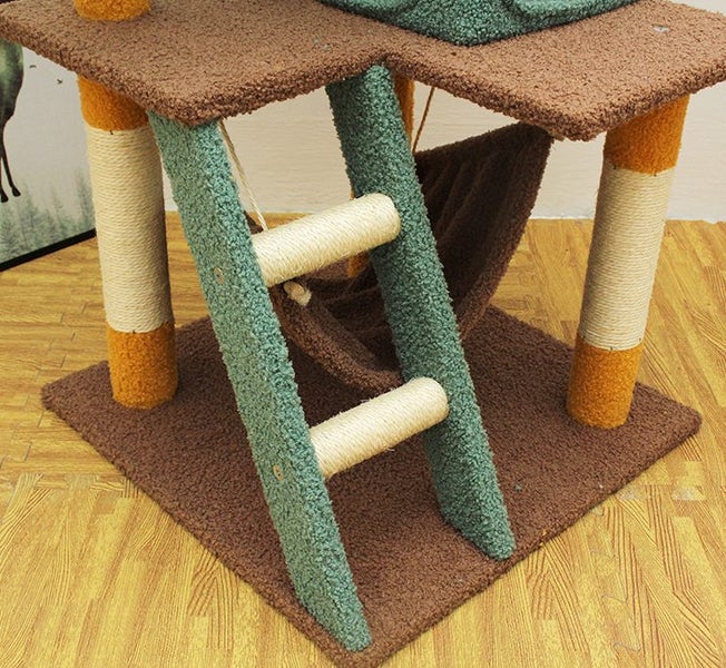 Cat Tree Tower Scratching Post Scratcher Cats House64489356417923112
