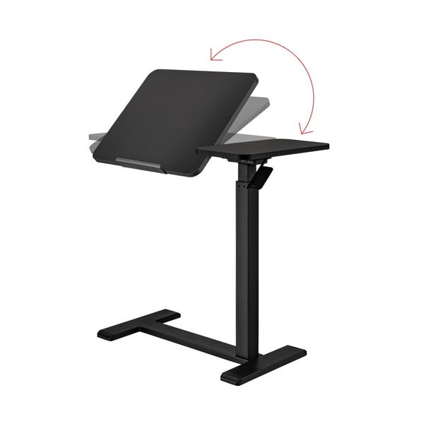 Side Table Laptop Computer Desk with Wheels And Cup Holder Carousel 2