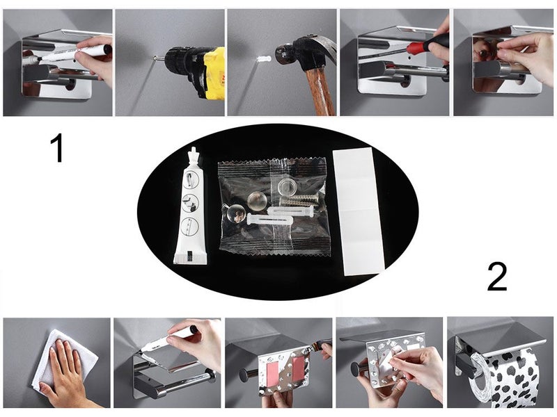 PTN NEW Toilet Paper Roll Holder Sale Sale Sale Carousel 8