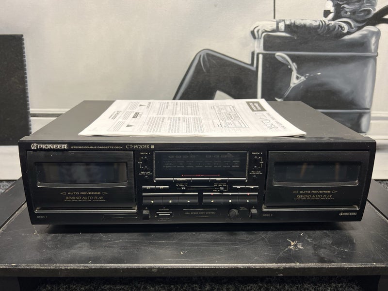 Pioneer Cassette CT-W205R Player Carousel 1