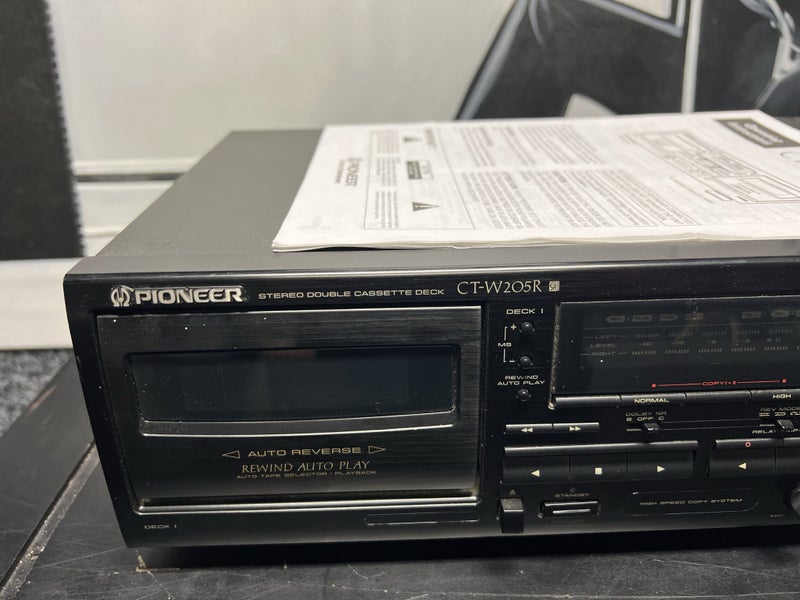 Pioneer Cassette CT-W205R Player Carousel 2
