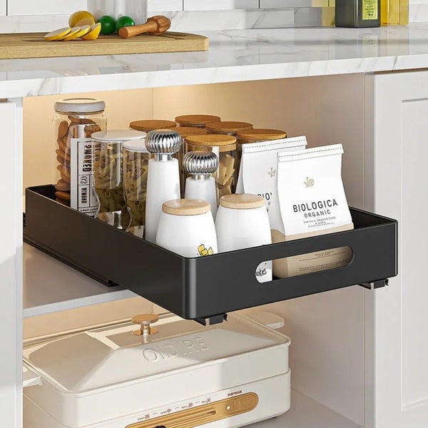 Kitchen Pull Out Storage Shelf Carousel 1