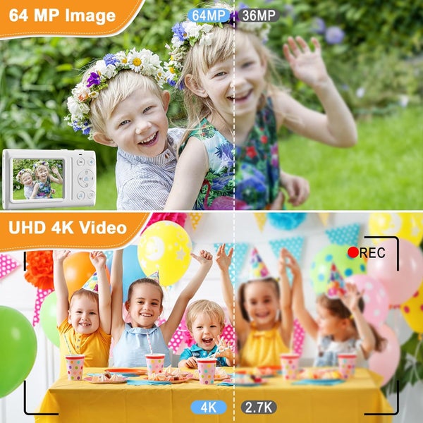 4K Digital Camera Compact Camera for Photography and Video Carousel 2
