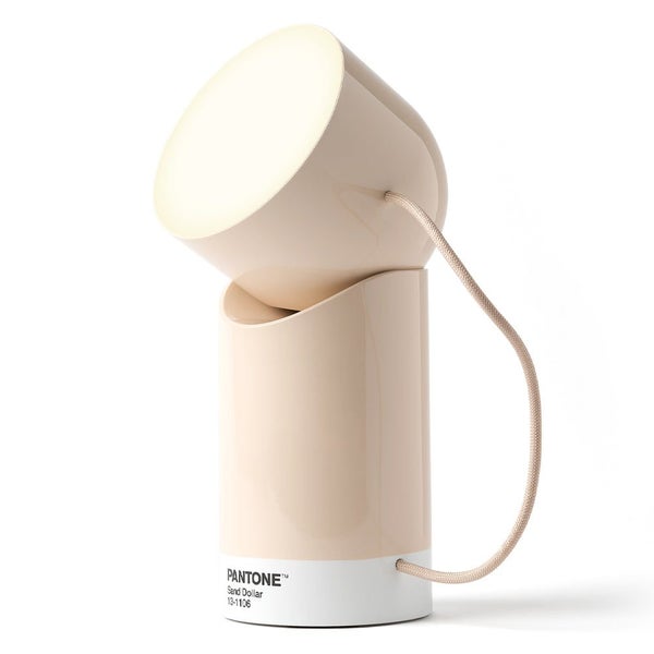 Lexon Orbe Portable Led Lamp With Moving Head PANTONE - Sand Carousel 1