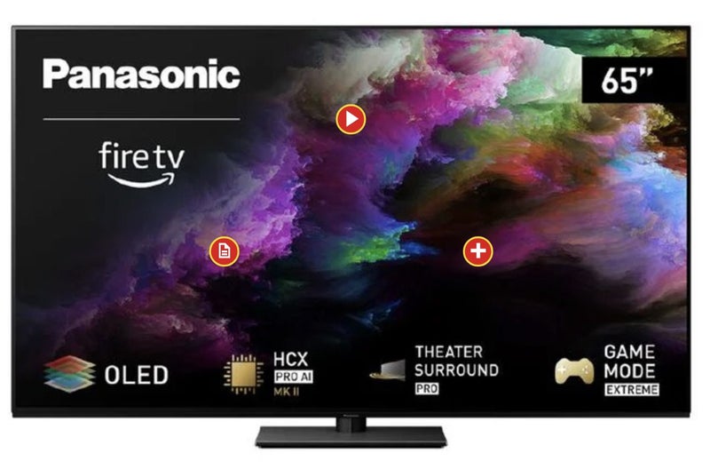 PANASONIC 65" OLED SMART TV - 3 months old Carousel 1