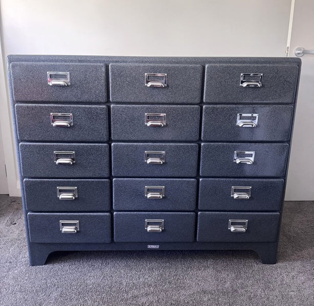 The ULTIMATE for the home office - DULTON 15 Drawer Office Filing Cabinet Carousel 1