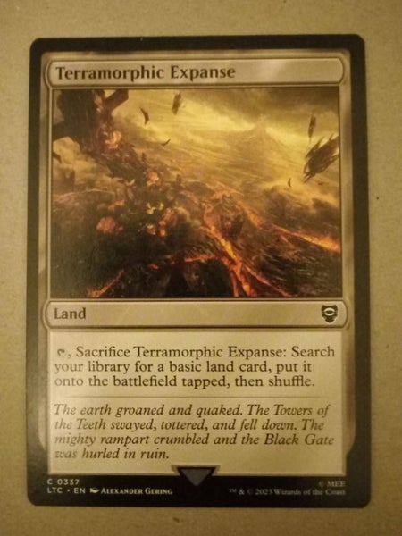 MTG - Terramorphic Expanse Carousel 1