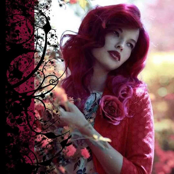 Rose Red Hair Colour Carousel 1