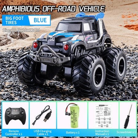 Remote Control Monster Truck Amphibious Remote Control Car for Kids Carousel 7