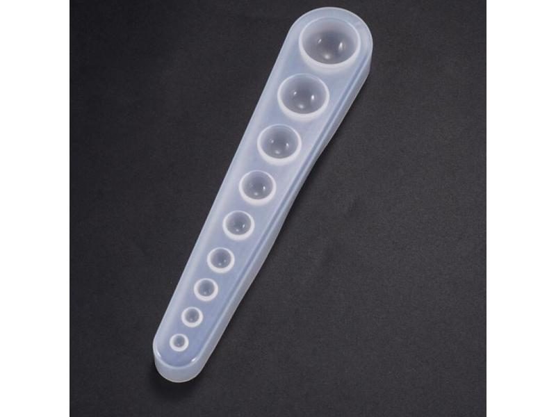Silicone DIY Crystal Epoxy Resin Molds Time Stone Jewelry Making Crafts Round Carousel 1