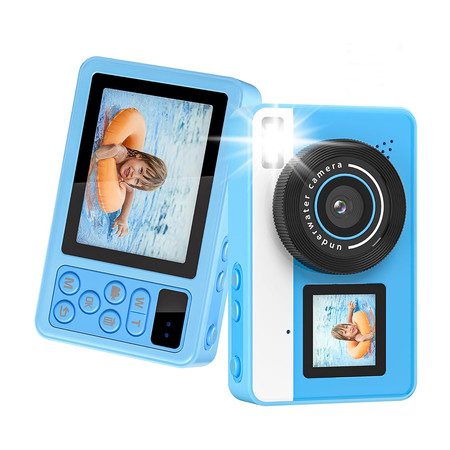 Digital Camera Waterproof 10FT Underwater Camera with Dual Screens Carousel 2