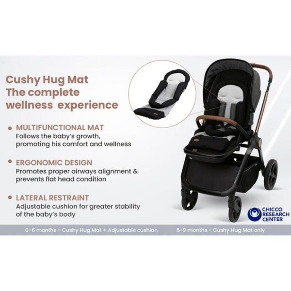 CHICCO STROLLER: MYSA BLACK SATIN Carousel 2
