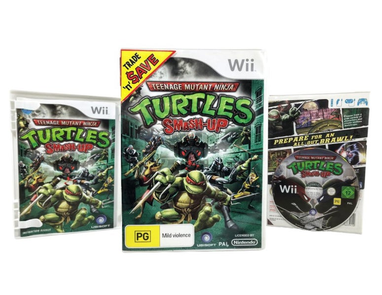 Teenage Mutant Ninja Turtles Smash Up (Wii) *COMPLETE* Carousel 1