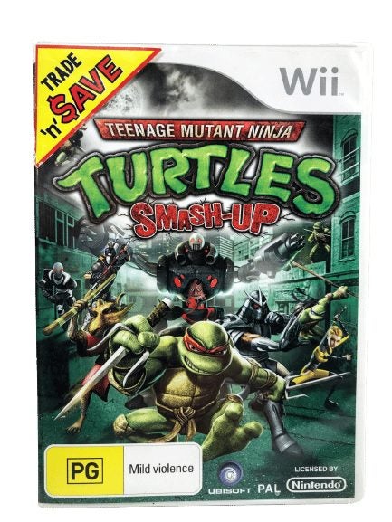 Teenage Mutant Ninja Turtles Smash Up (Wii) *COMPLETE* Carousel 2