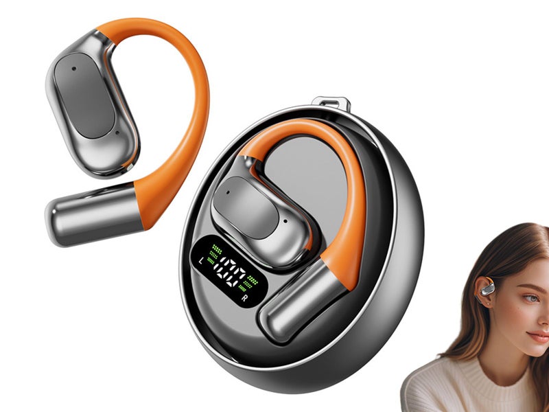 Wireless 144 Language Translator Real Time Two Way AI Translation Earbuds Black Carousel 1