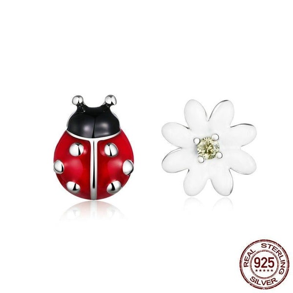 Sterling Silver 925 Jewelry Garden Elves Long Stud Earrings for Women Carousel 1