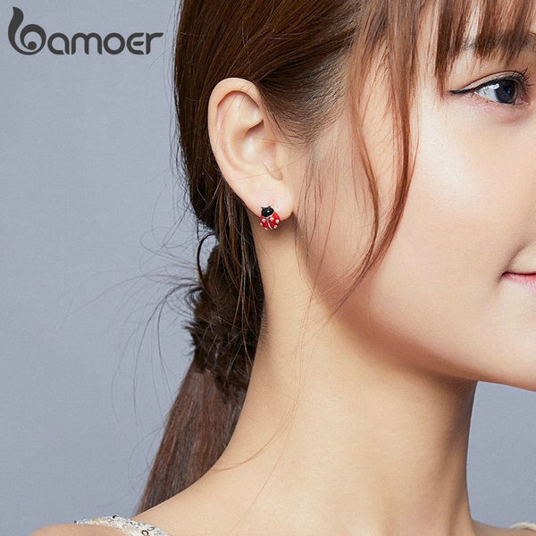 Sterling Silver 925 Jewelry Garden Elves Long Stud Earrings for Women Carousel 2