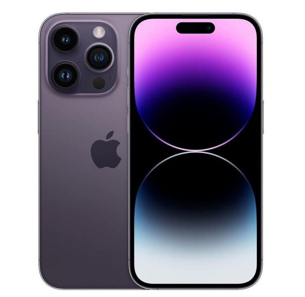 Apple iPhone 14 Pro 128GB Unlocked Deep Purple - SIM+eSIM - 100% Battery As New63862132627457110