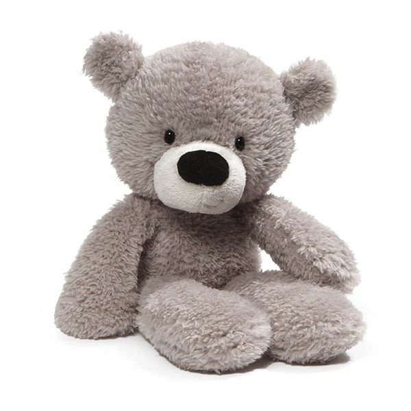 GUND - Fuzzy Bear Grey 34cm - Kids Soft Toy Teddy Bears Carousel 1