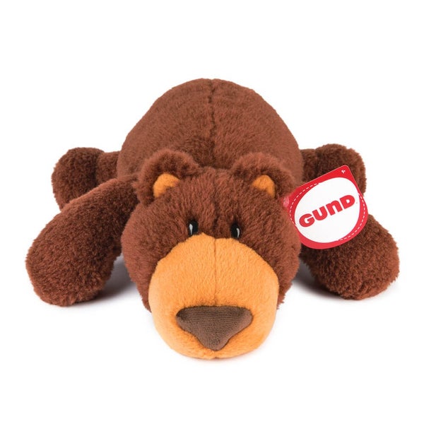GUND - Tush Bear Lying Plush 35cm, Soft Toy Carousel 1