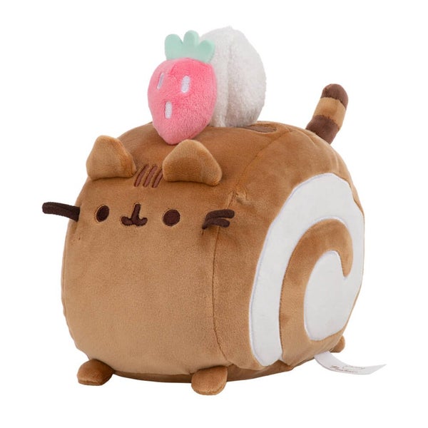 Pusheen - Chocolate Swiss Roll Squisheen 20cm, Soft Toy, Plush Carousel 2