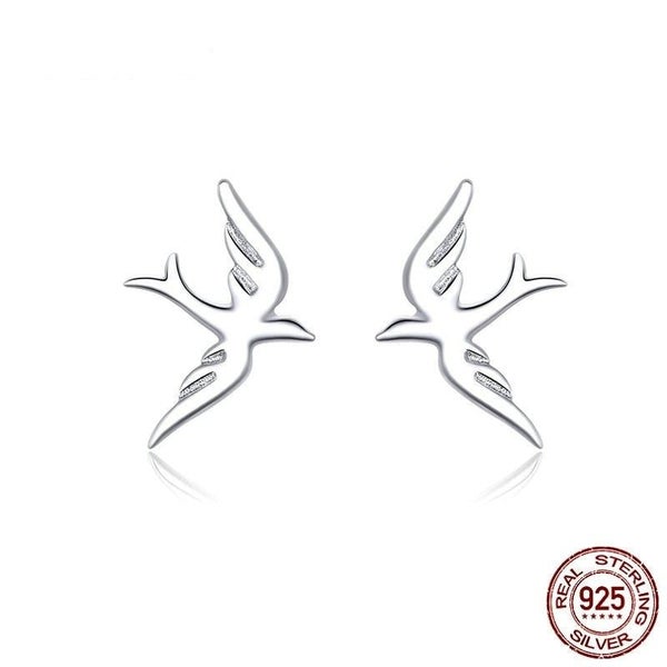 Spring Swallow Stud Earrings for Women Carousel 1