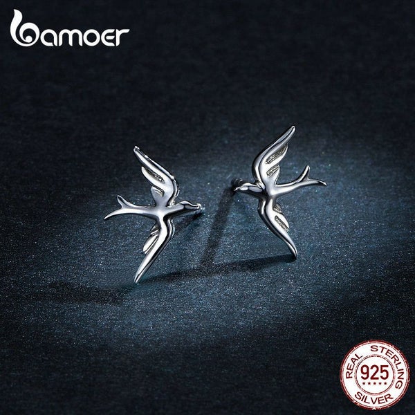 Spring Swallow Stud Earrings for Women Carousel 2
