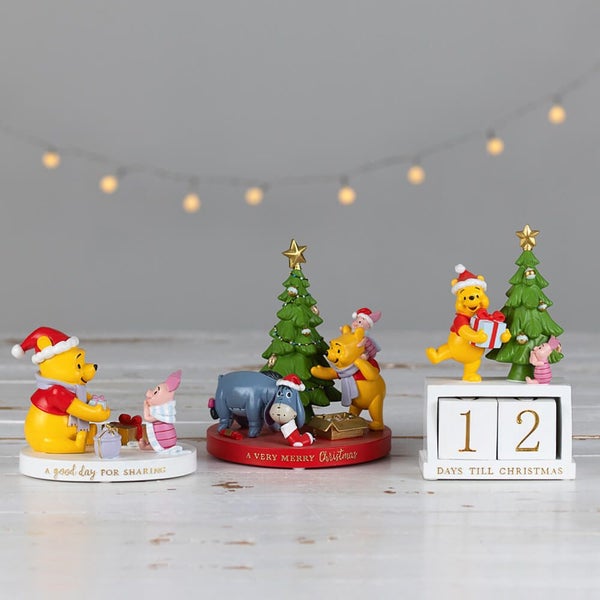 Disney - Winnie the Pooh Christmas: Figurine Large 'A Good Day For Sharing' Carousel 3
