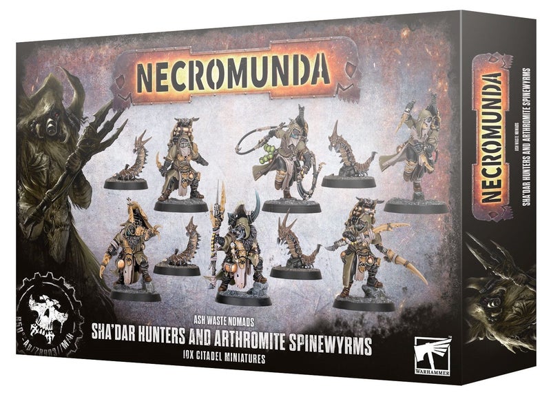 Necromunda: Ash Waste Nomads - Sha'dar Hunters & Arthromite Spinewyrms Carousel 1