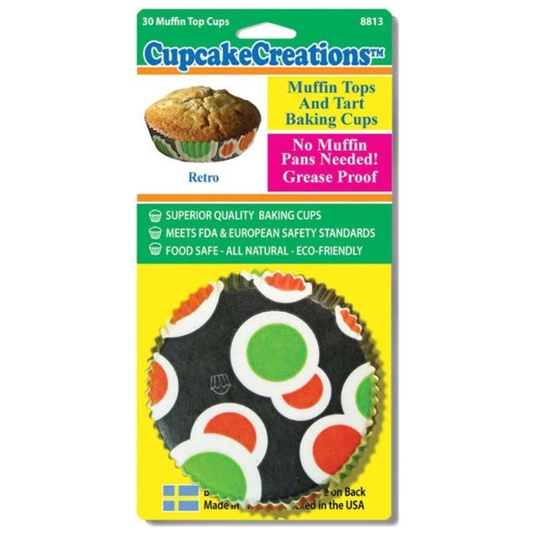 CUP CAKE CREATION RETRO TART CUPCAKE 30PCS Carousel 2