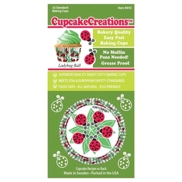 CUP CAKE CREATION STD LADYBUG CUPCAKES 32PCS Carousel 2