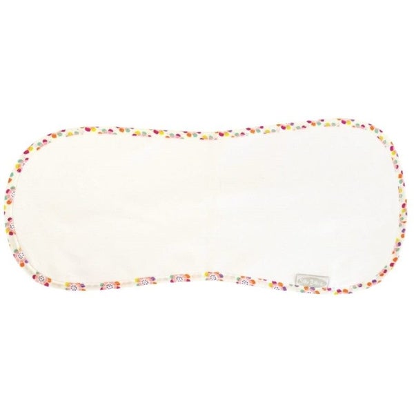 SILLY BILLYZ TOWEL SHOULDER BIB 1PK PANSY Carousel 2