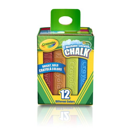Crayola Sidewalk Chalk 12Pk Carousel 1