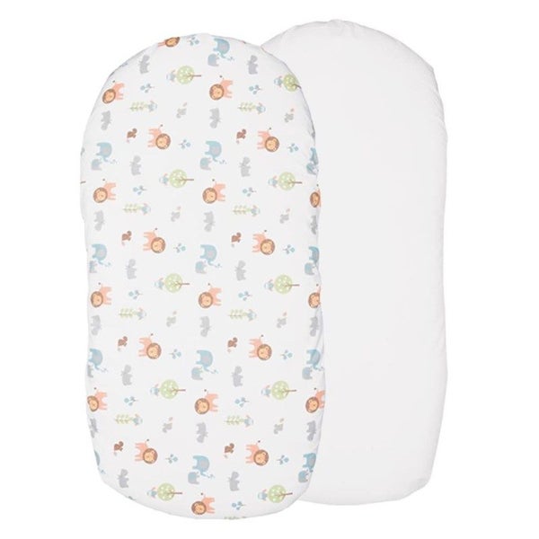CHICCO BABY HUG 2 PCS CRIB SET LITTLE ANIMALS Carousel 1