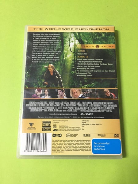 The Hunger Games (2-Disc DVD) Carousel 2