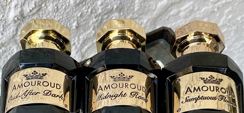 Amouroud Niche USA Oud After Dark / Sumptuous Flower / Midnight Rose 2ml sample Carousel 2