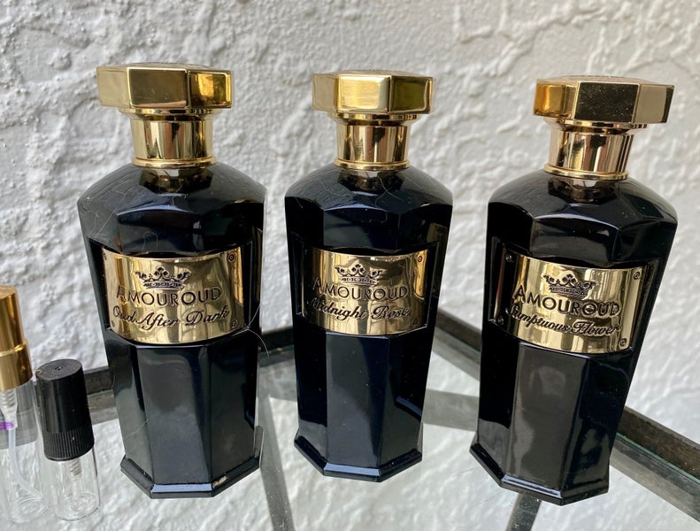 Amouroud Niche USA Oud After Dark / Sumptuous Flower / Midnight Rose 2ml sample Carousel 1