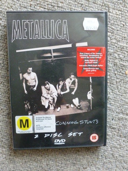 METALLICA CUNNIL STUNTS- 2 DVD Carousel 1