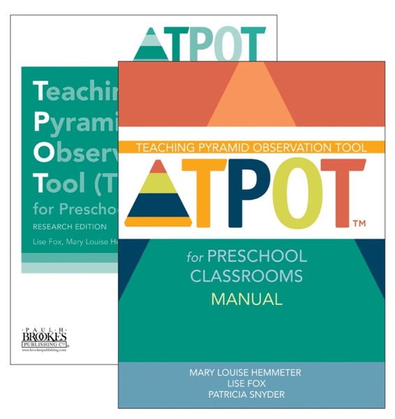 Teaching Pyramid Observation Tool (TPOT) for Preschool Classrooms Set by Patrici Carousel 1