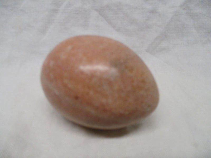 Great Old Stone Egg - Marble / Onyx Stone Type - POR 21 - 1414 Carousel 2