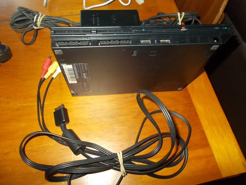 PS2 Slim Console w Power Cords (No controllers) Carousel 3