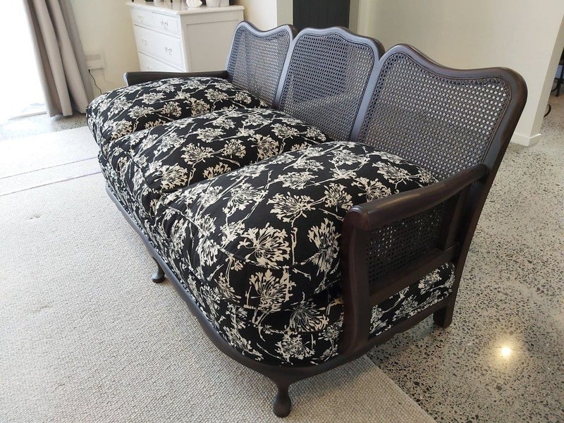 Cane Back Suite - Sofa & Armchairs62864731251073111