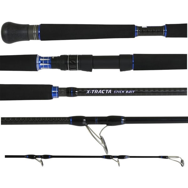 Samurai X-Tracta Carbon Fishing Rod Stick Bait 7ft 6 inch 1 Piece PE 2 - 4 Carousel 1