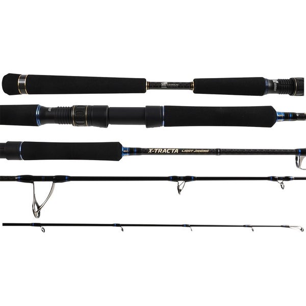 Samurai X-Tracta Jig Carbon Fishing Rod Light Medium Fast 6ft 1 Piece 20g Carousel 1