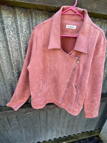 Vine Apparel Avery Jacket. Size 18. Rose. Carousel 2